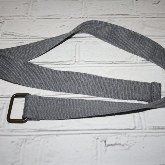 🌫️ GRAY CANVAS BELT · BIG KIDS · UP TO 34" 🧢 - Picture 1 of 3